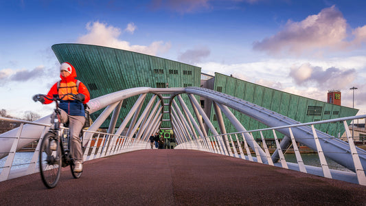Exterior photo of the Nemo Science Museum