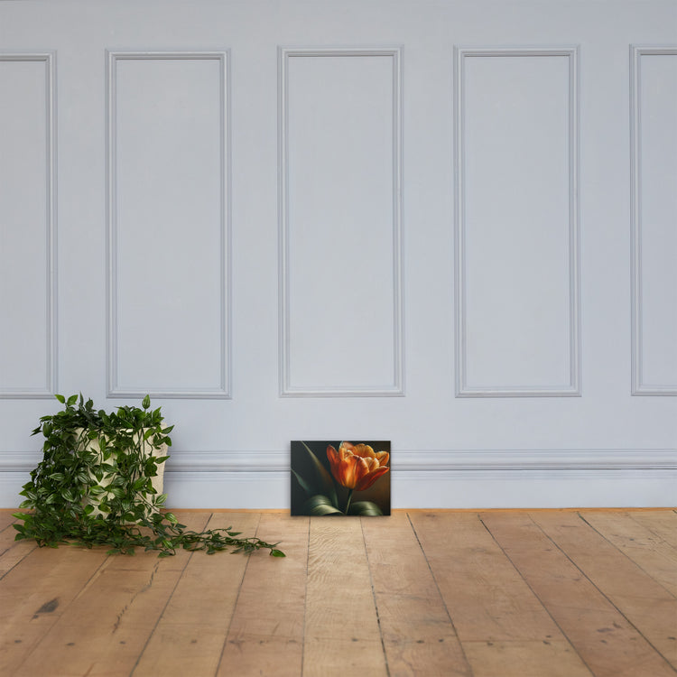 Radiant Heritage Tulip Canvas-Zach + Alison