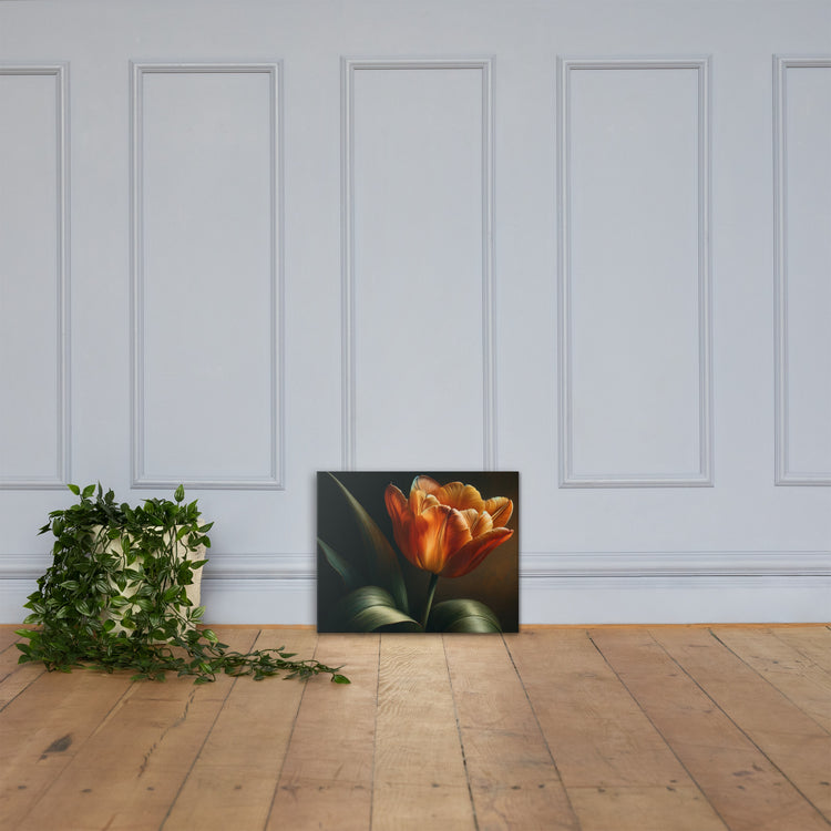 Radiant Heritage Tulip Canvas-Zach + Alison