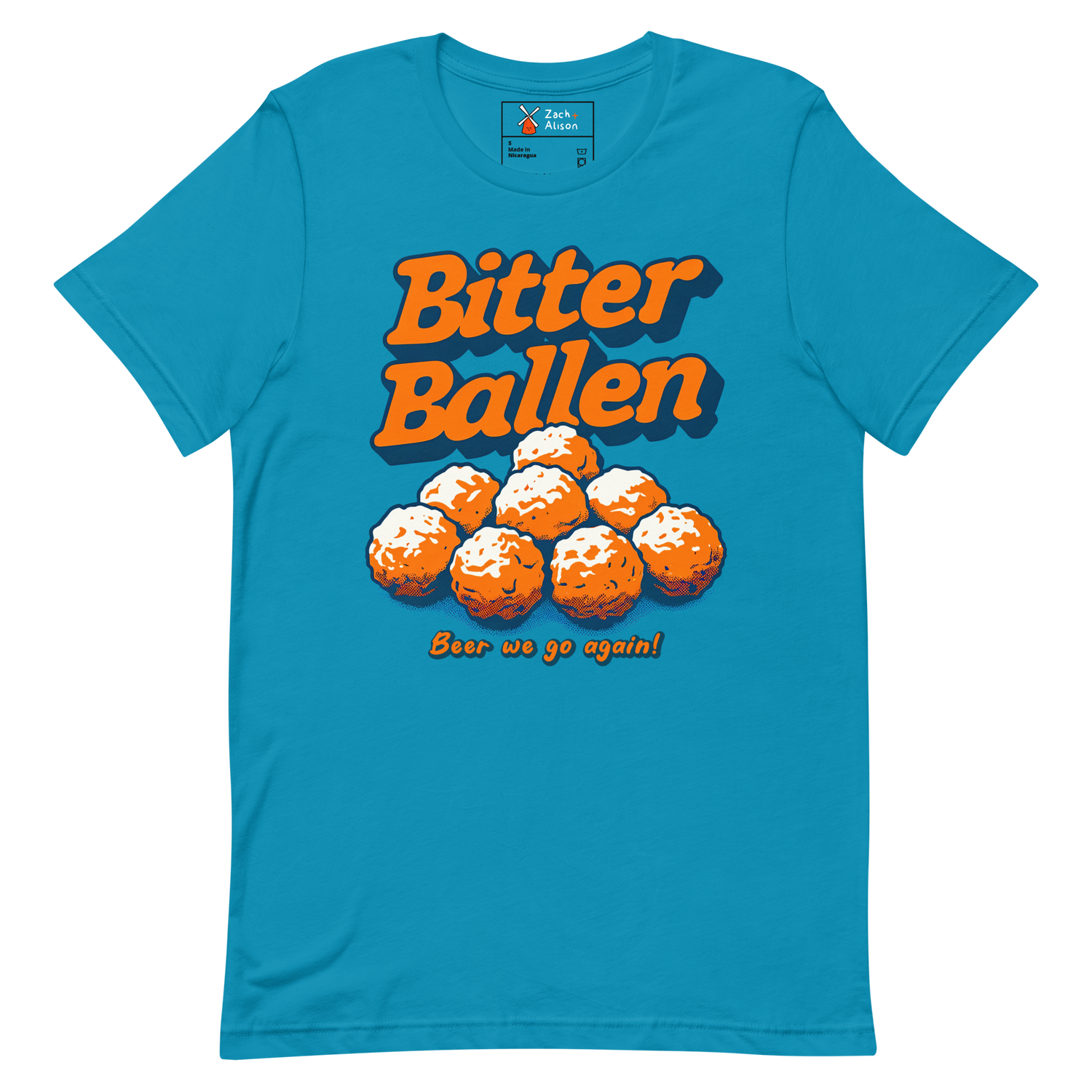 Bitterballen Short-Sleeve Unisex Tee-Zach + Alison