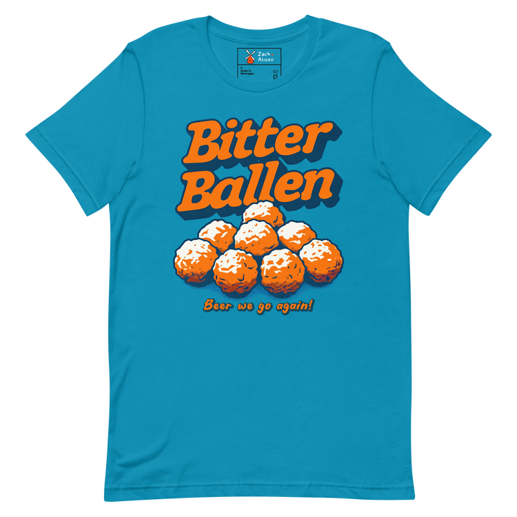 Bitterballen Short-Sleeve Unisex Tee-Zach + Alison
