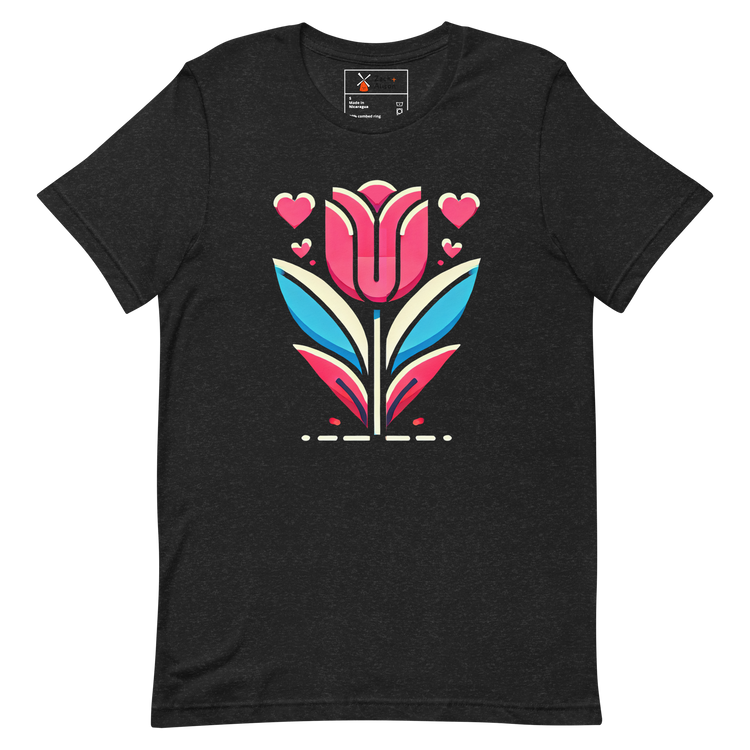 Tulip Love Short-Sleeve Unisex tee-Zach + Alison