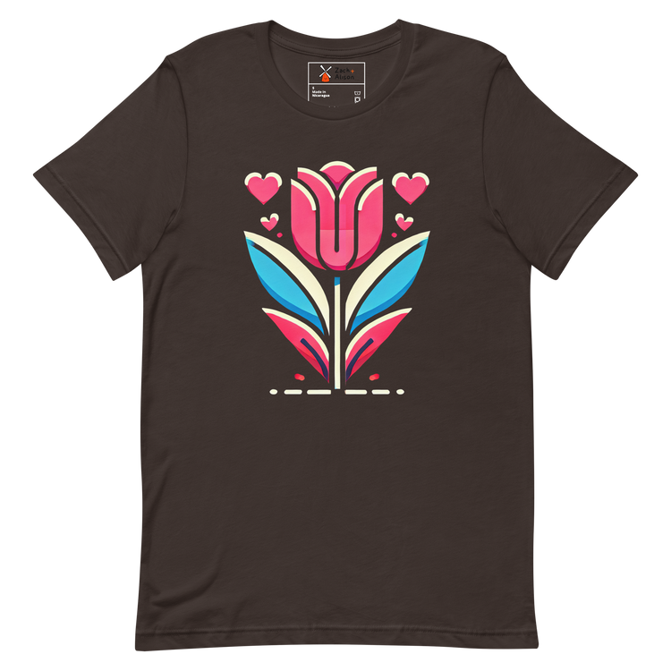 Tulip Love Short-Sleeve Unisex tee-Zach + Alison
