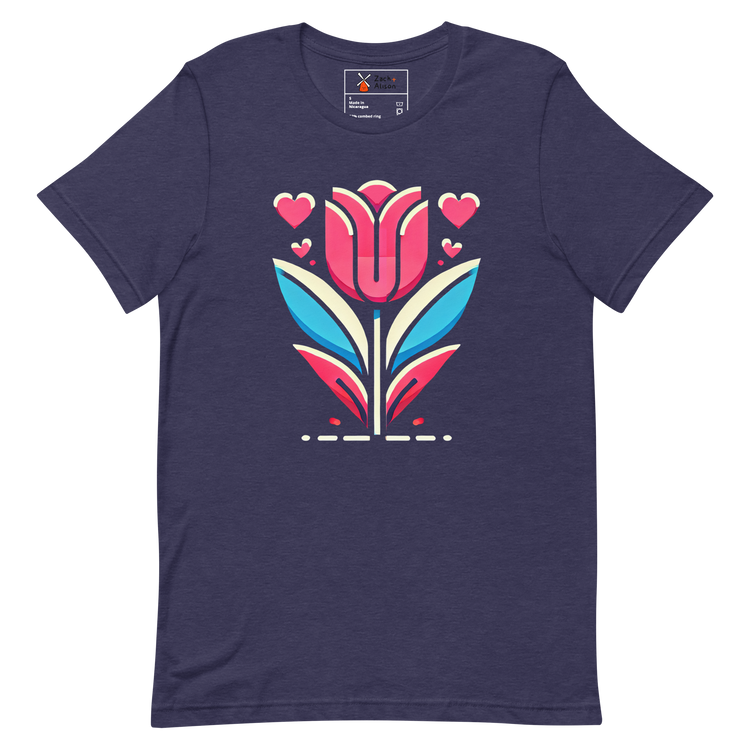 Tulip Love Short-Sleeve Unisex tee-Zach + Alison
