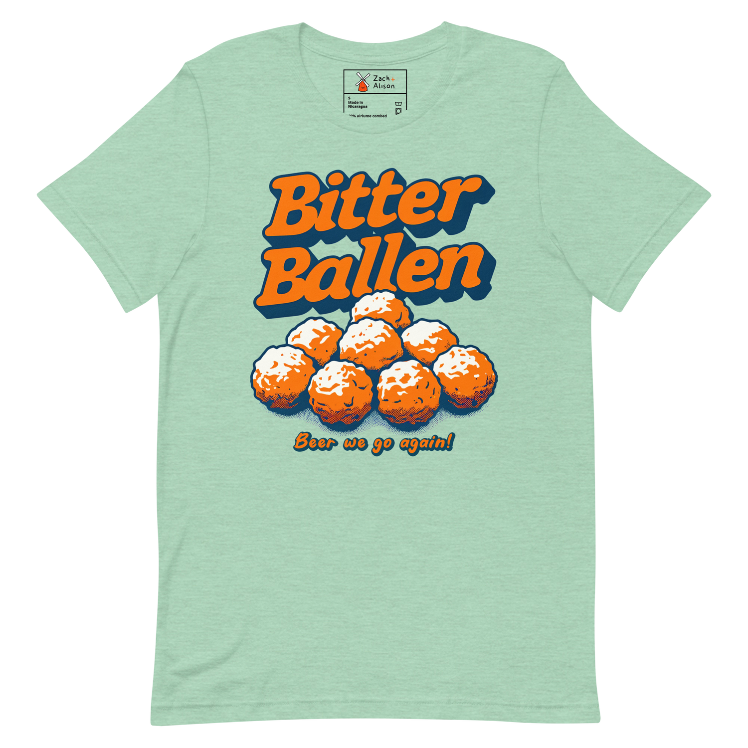 Bitterballen Short-Sleeve Unisex Tee-Zach + Alison
