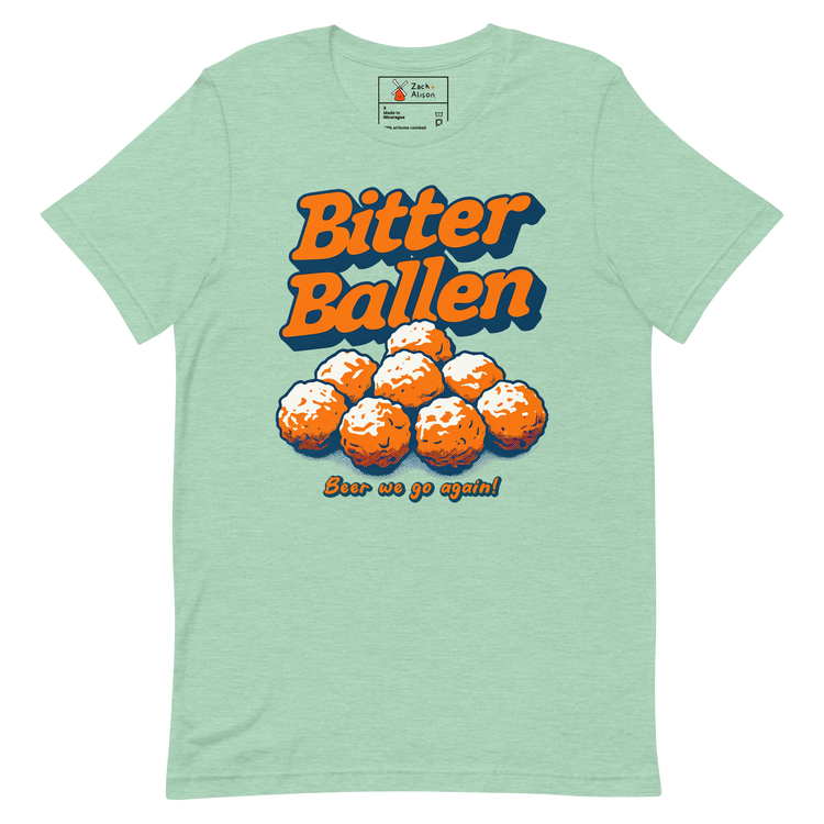 Bitterballen Short-Sleeve Unisex Tee-Zach + Alison