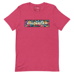 Amsterdam Tulips In Bloom Short-Sleeve Unisex Tee