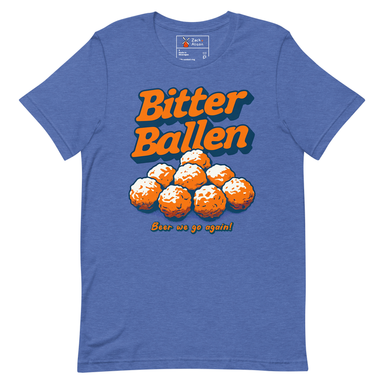 Bitterballen Short-Sleeve Unisex Tee-Zach + Alison