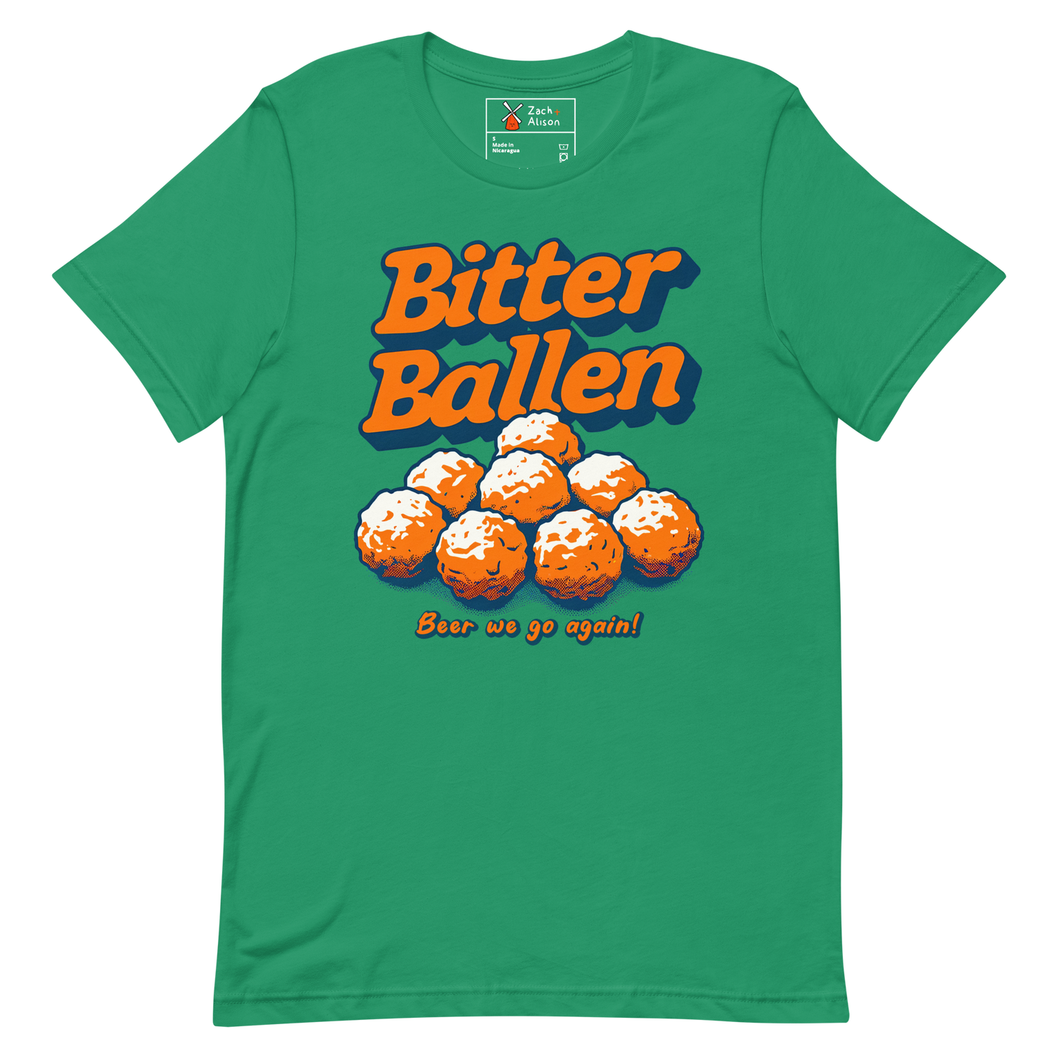 Bitterballen Short-Sleeve Unisex Tee-Zach + Alison