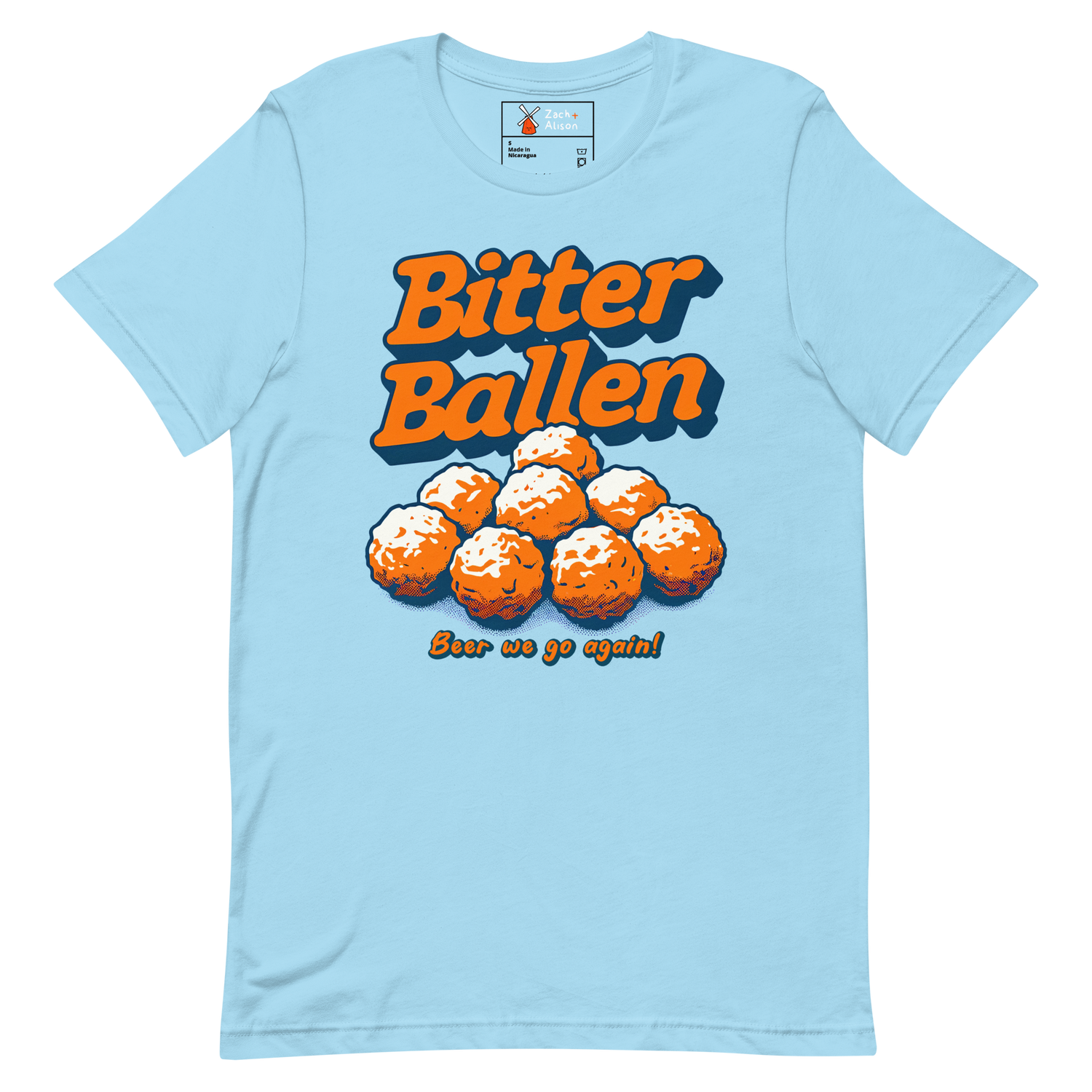 Bitterballen Short-Sleeve Unisex Tee-Zach + Alison