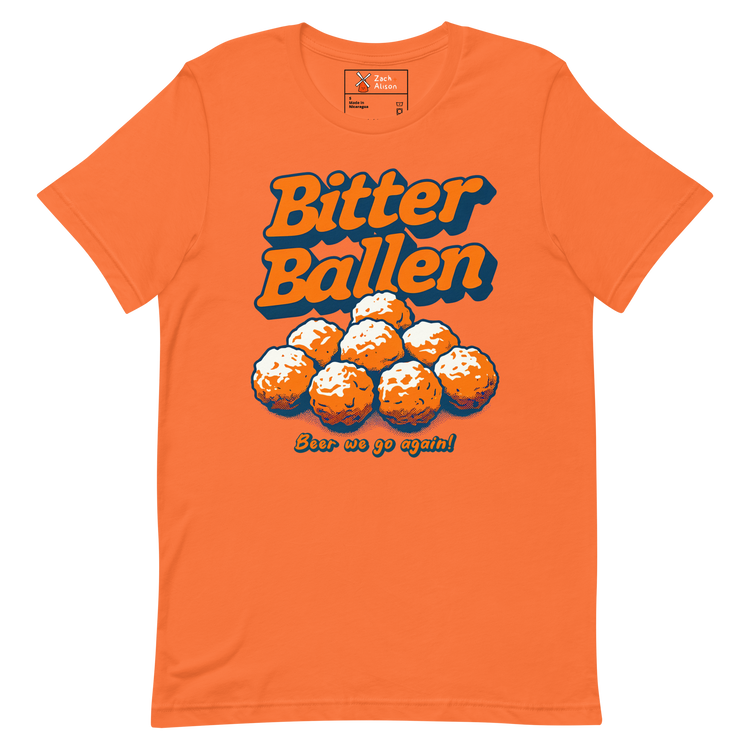 Bitterballen Short-Sleeve Unisex Tee-Zach + Alison