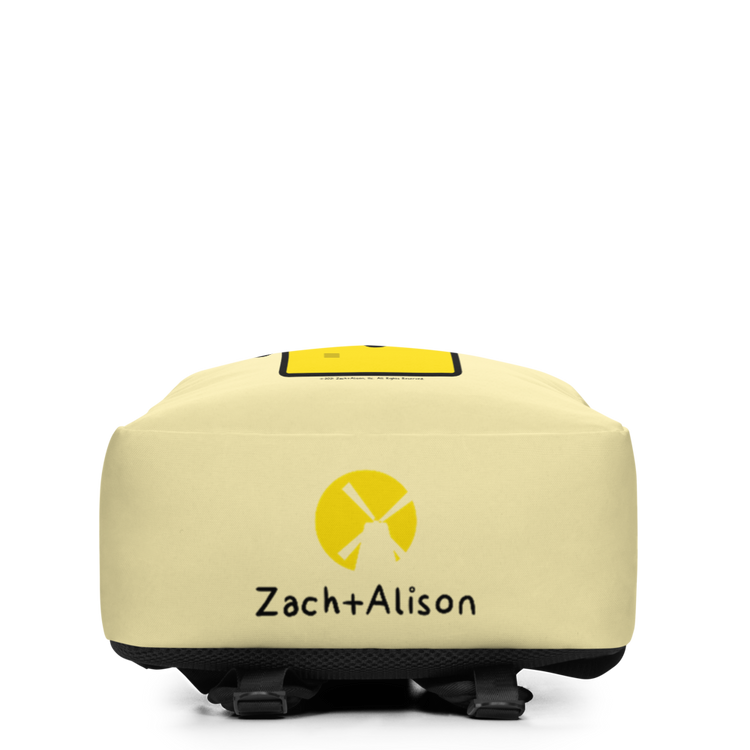 Yellow Windmill Backpack-Zach + Alison