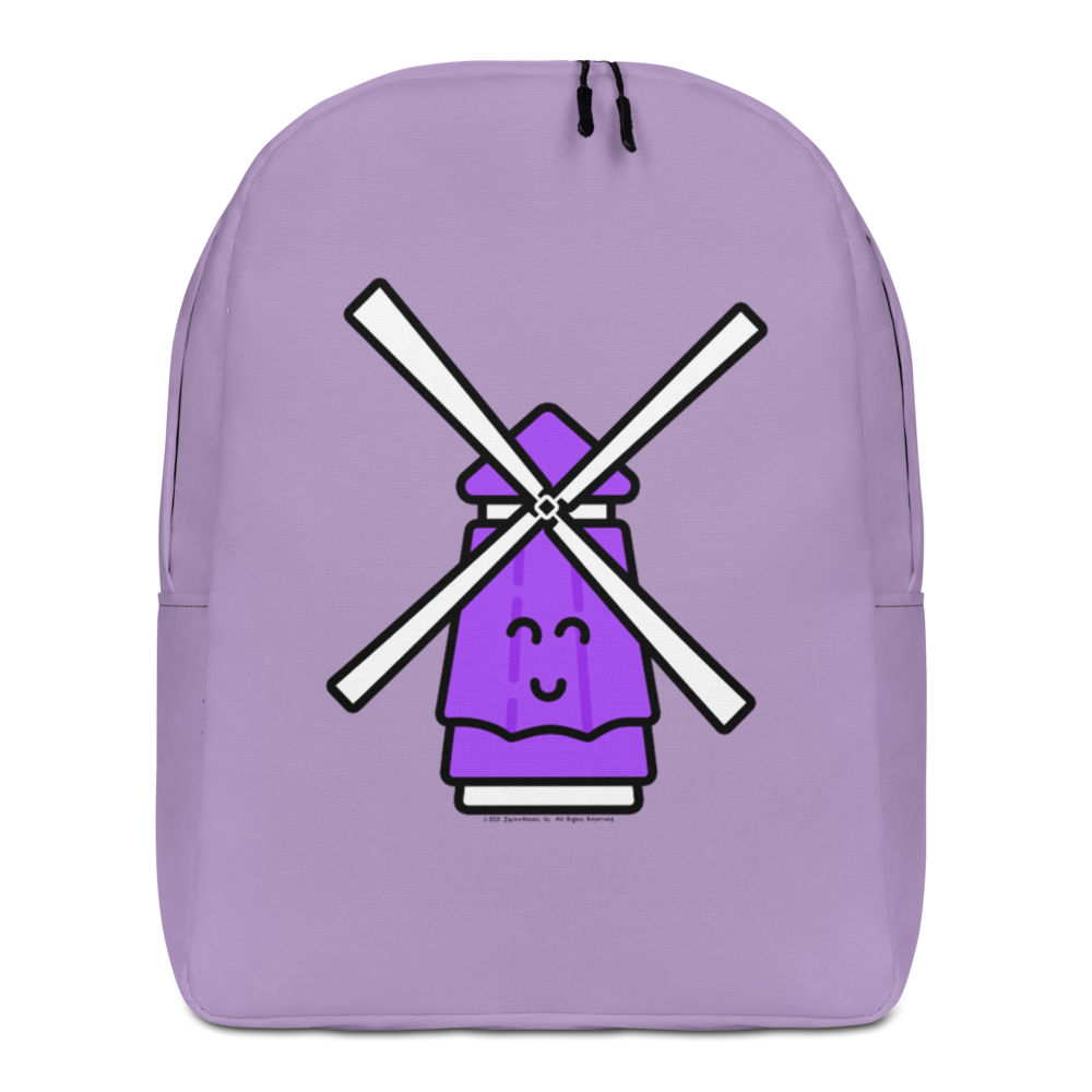 Purple Windmill Backpack-Zach + Alison