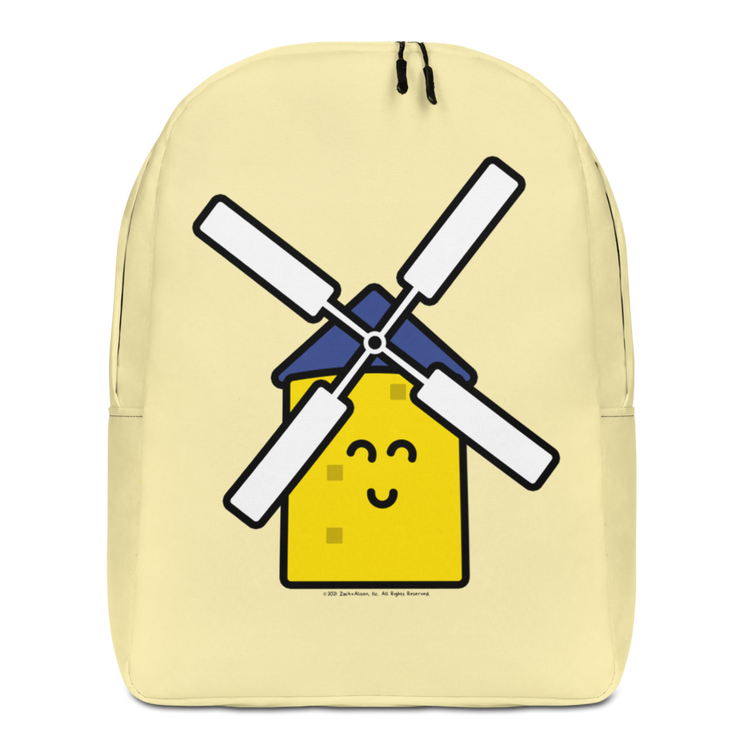 Yellow Windmill Backpack-Zach + Alison