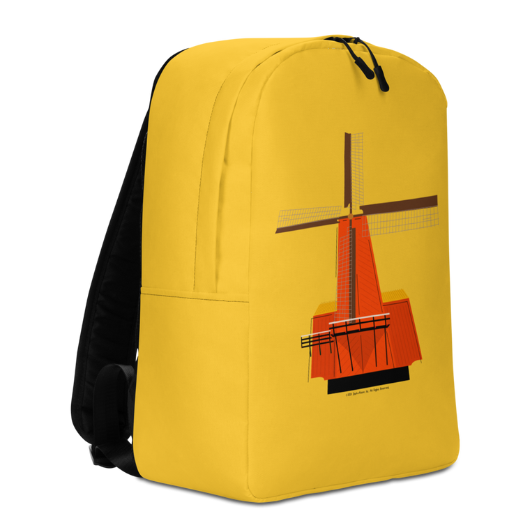 Retro Orange Windmill Backpack-Zach + Alison