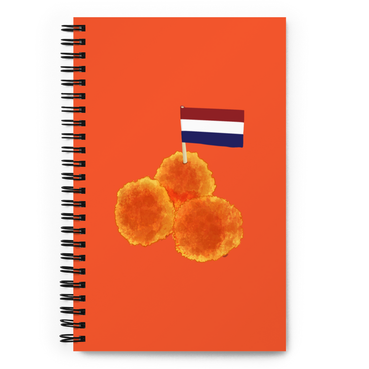 Bitterballen Spiral notebook-Zach + Alison