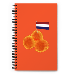 Bitterballen Spiral notebook