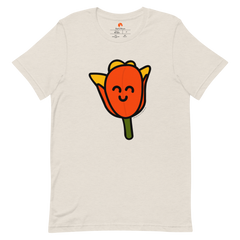 Orange Tulip Short-Sleeve Unisex Tee
