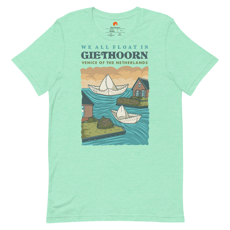 We All Float in Giethoorn Short-Sleeve Unisex Tee-Zach + Alison
