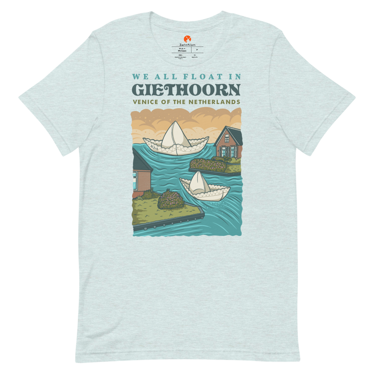 We All Float in Giethoorn Short-Sleeve Unisex Tee-Zach + Alison