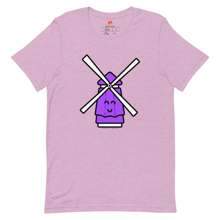 Purple Windmill Short-Sleeve Tee-T-Shirt-Zach + Alison