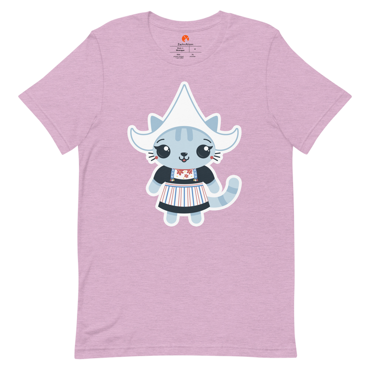 Traditional Dutch Cat Unisex Tee-Zach + Alison