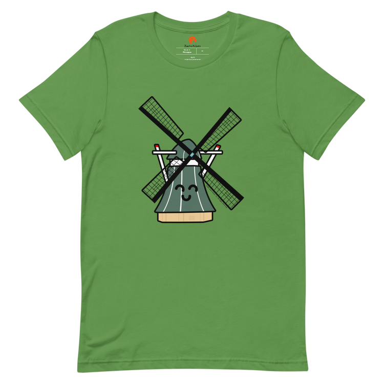 Green Windmill Short-Sleeve Tee-T-Shirt-Zach + Alison
