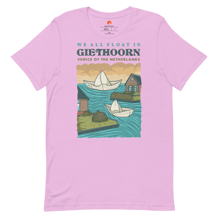 We All Float in Giethoorn Short-Sleeve Unisex Tee-Zach + Alison