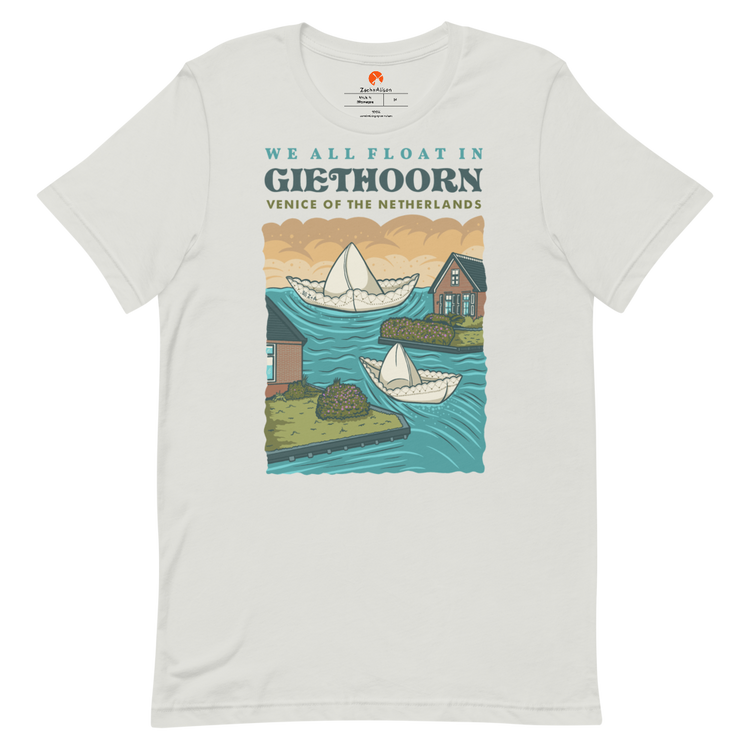 We All Float in Giethoorn Short-Sleeve Unisex Tee-Zach + Alison