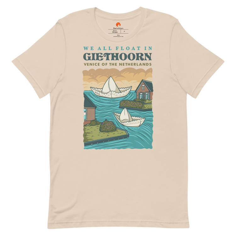 We All Float in Giethoorn Short-Sleeve Unisex Tee-Zach + Alison