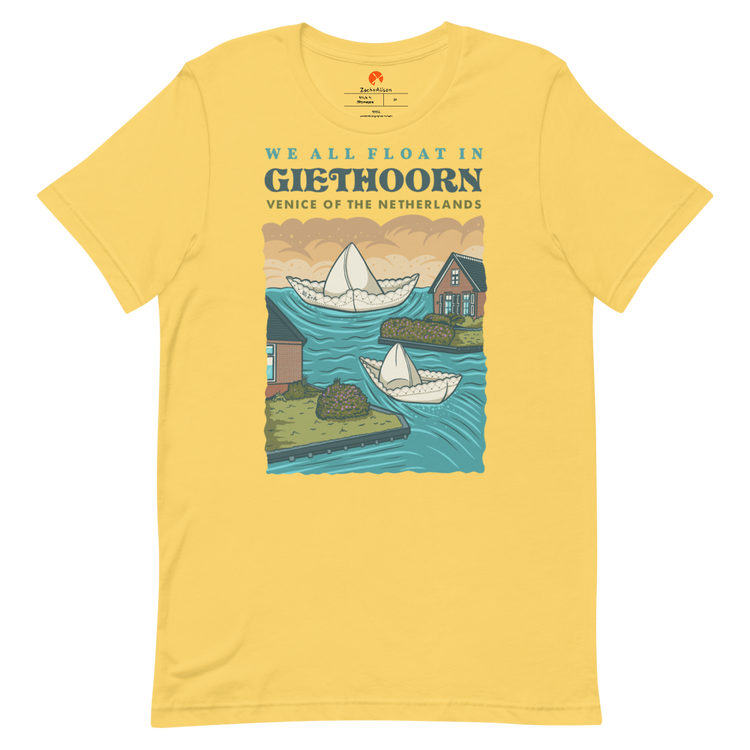 We All Float in Giethoorn Short-Sleeve Unisex Tee-Zach + Alison