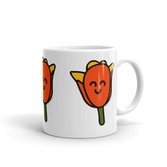 Orange Tulip mug