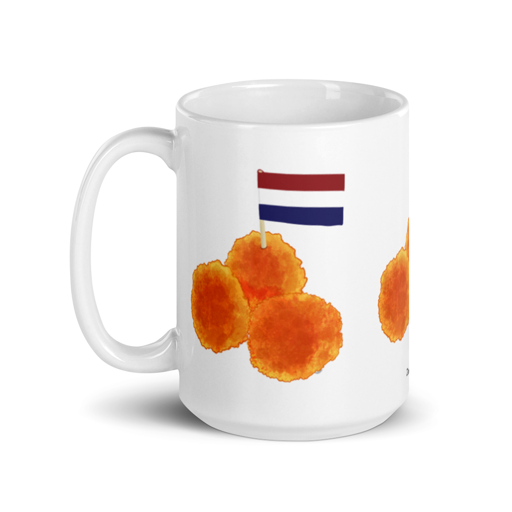 Bitterballen mug-Zach + Alison