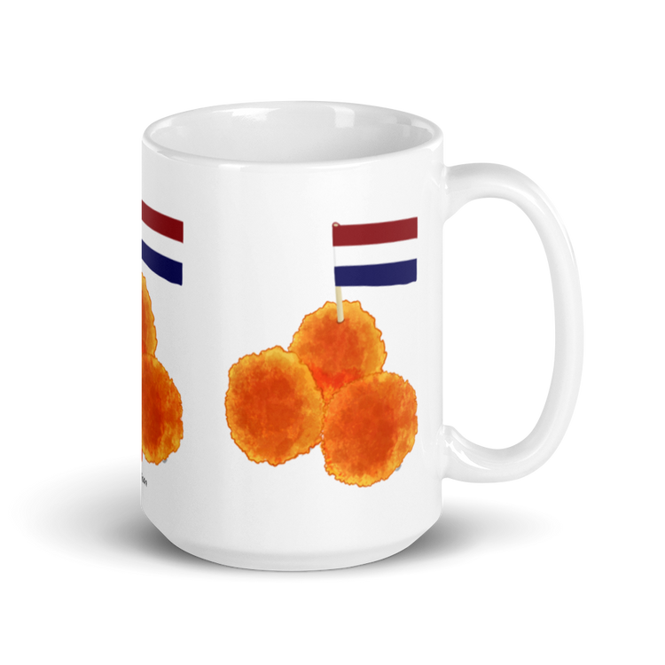 Bitterballen mug-Zach + Alison