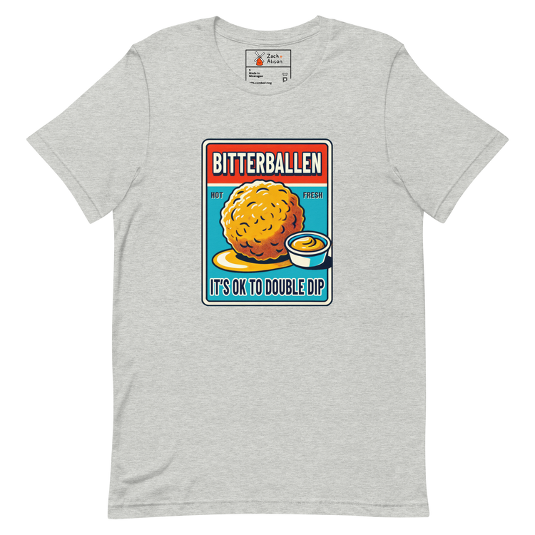 Bitterballen Double Dip Short-Sleeve Unisex Tee-Zach + Alison