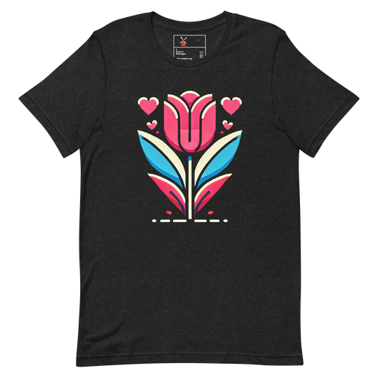 Tulip Love Short-Sleeve Unisex tee-Zach + Alison