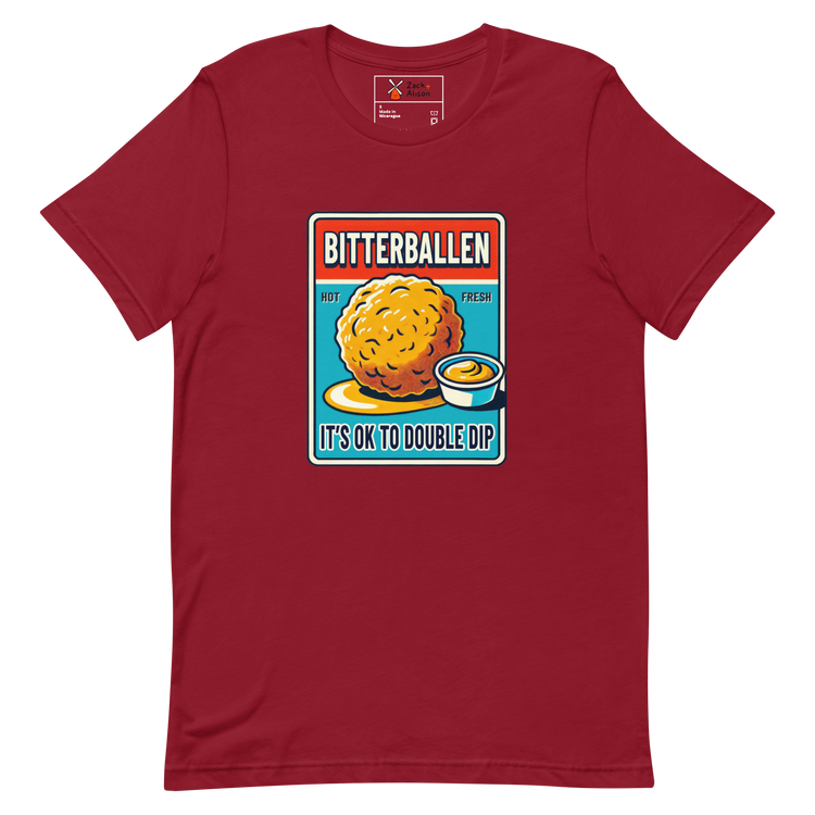 Bitterballen Double Dip Short-Sleeve Unisex Tee-Zach + Alison