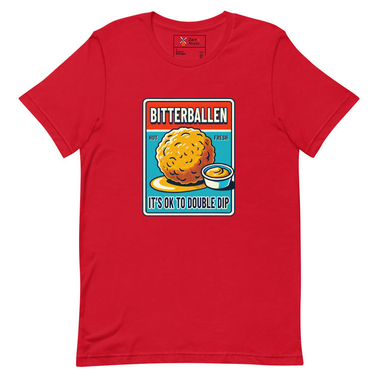 Bitterballen Double Dip Short-Sleeve Unisex Tee-Zach + Alison