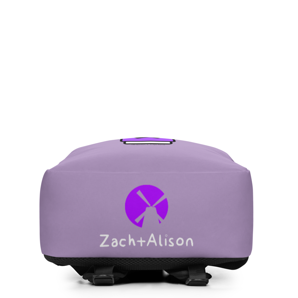 Purple Windmill Backpack-Zach + Alison