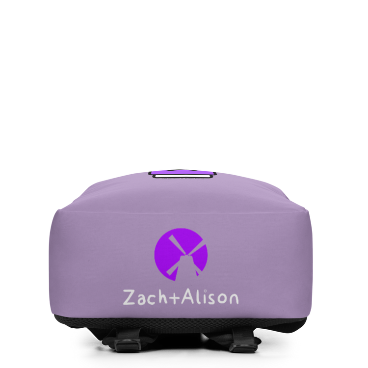 Purple Windmill Backpack-Zach + Alison