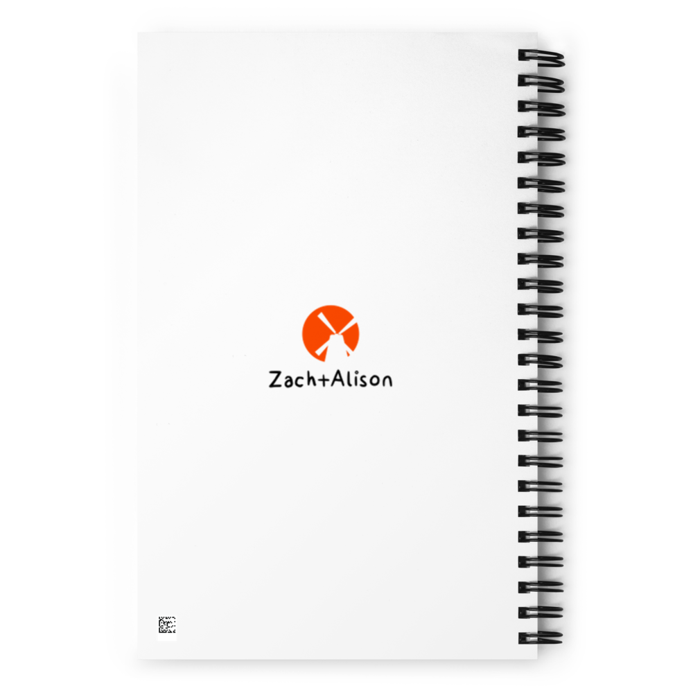 Ik ❤️ Nederland Spiral notebook-Zach + Alison