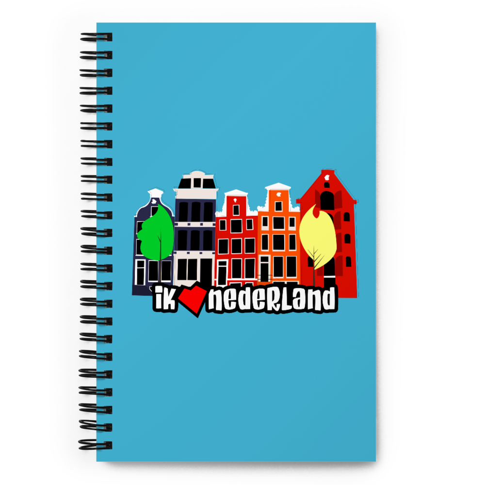 Ik ❤️ Nederland Spiral notebook-Zach + Alison