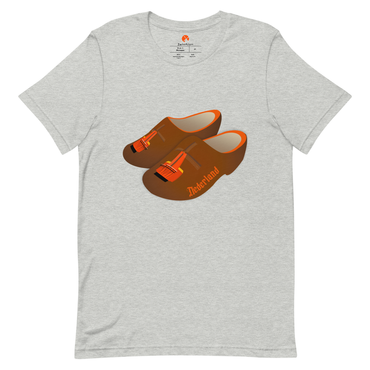 Orange Windmill Clogs Short-Sleeve Unisex Tee-T-Shirt-Zach + Alison