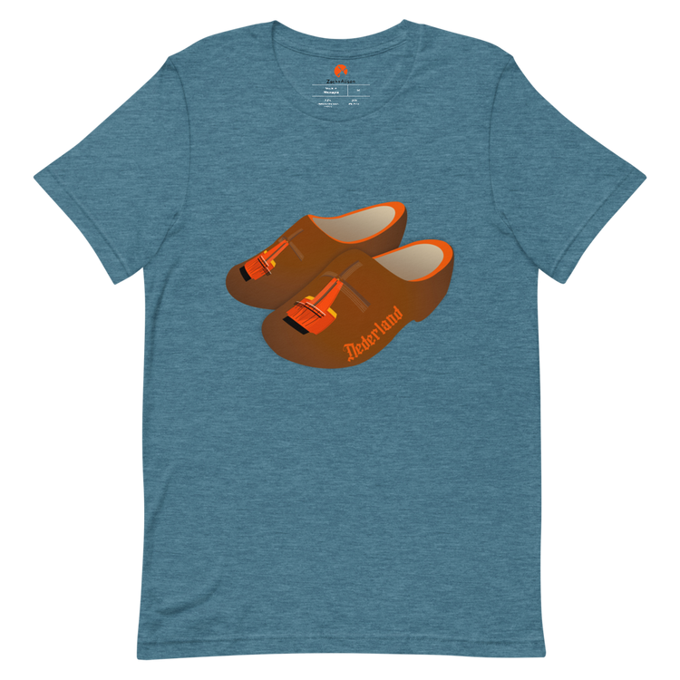 Orange Windmill Clogs Short-Sleeve Unisex Tee-T-Shirt-Zach + Alison