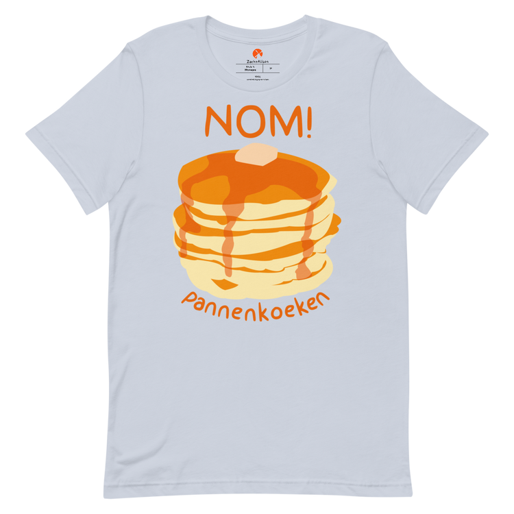 Nom Pannenkoeken Short-Sleeve Unisex Tee-Zach + Alison